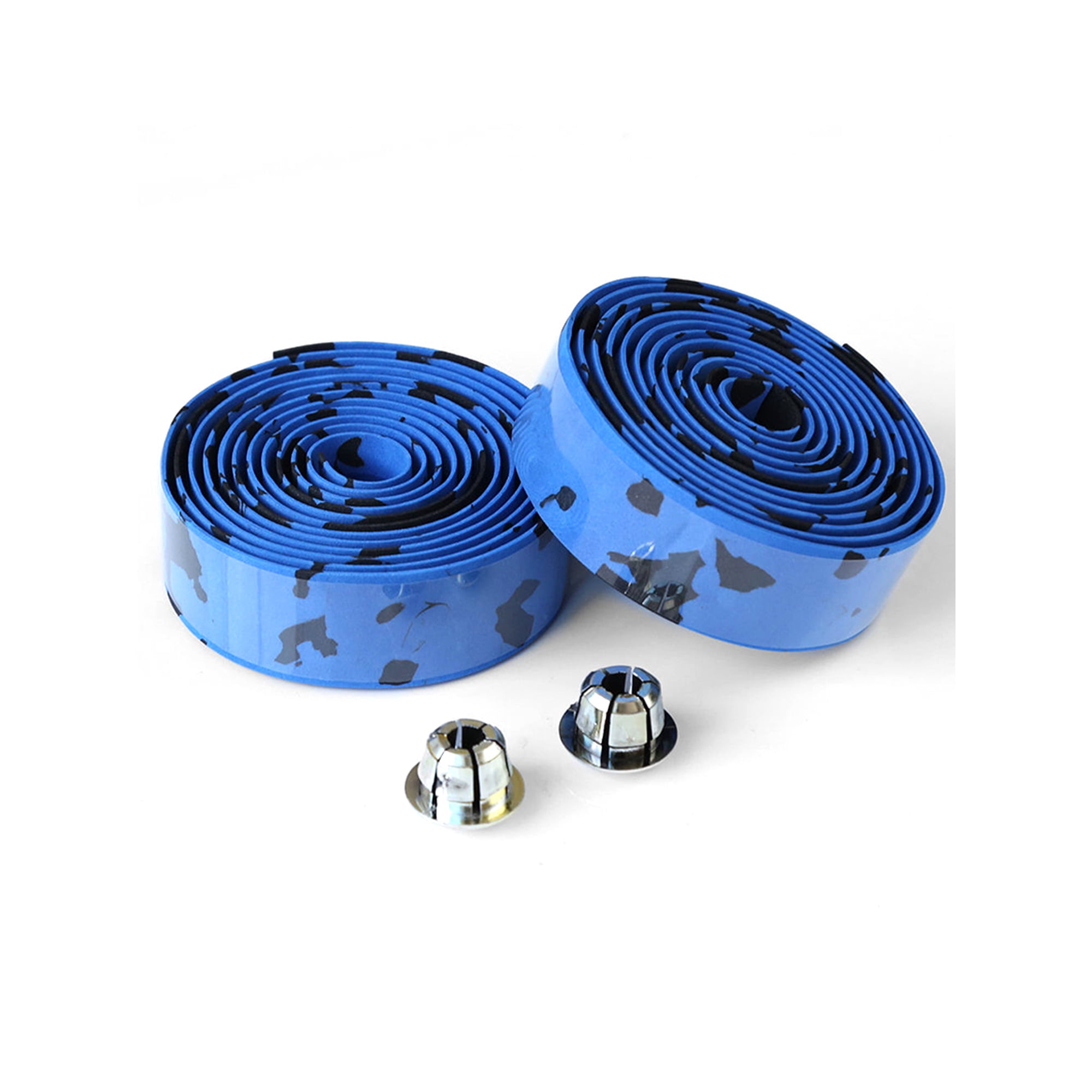 2 Bar Plugs Cycling Bicycle Road Bike Cork Handlebar Grip Wrap Tape Ribbon